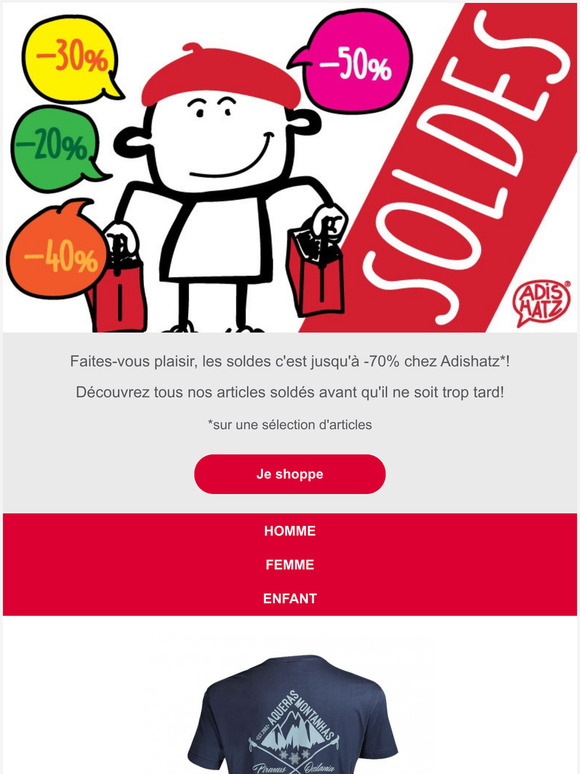 SOLDES JUSQU'A -70%