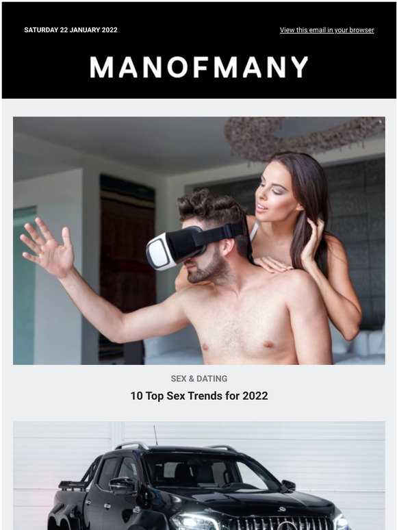 Man Of Many 10 Top Sex Trends For 2022 And More Milled