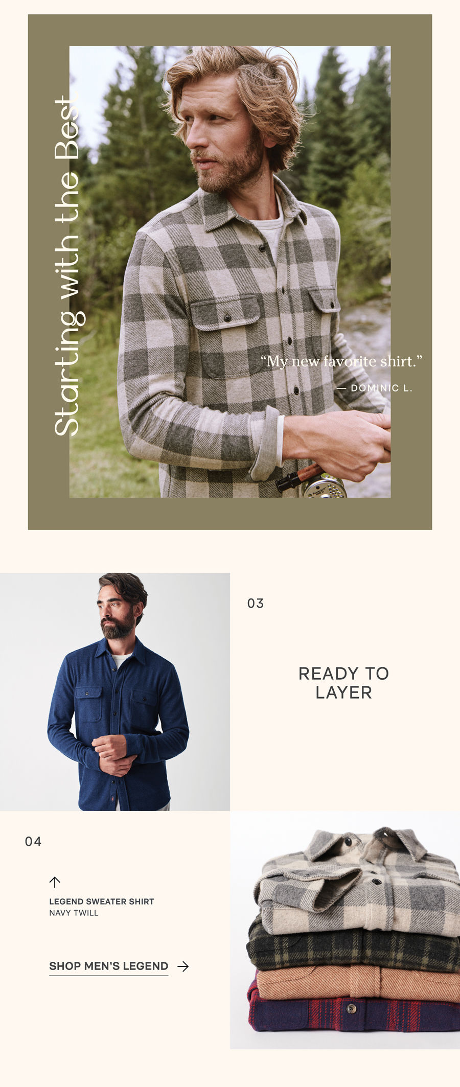 Faherty The best thing weve ever made. Milled