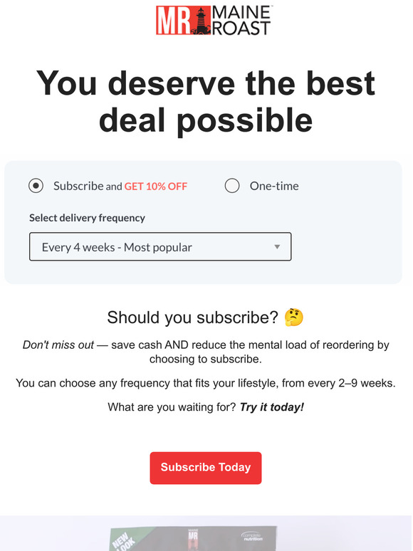 Subscribe & Save