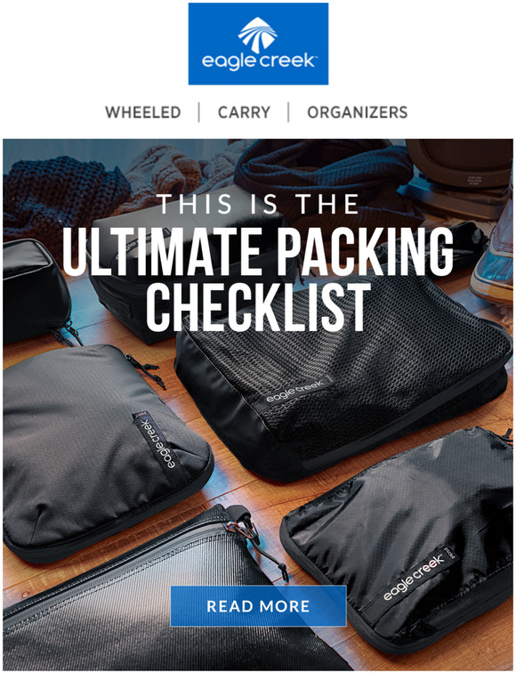 This is the Ultimate Packing Checklist
