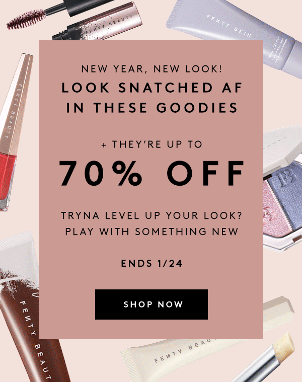 Fenty Beauty New Year, New Look! Milled