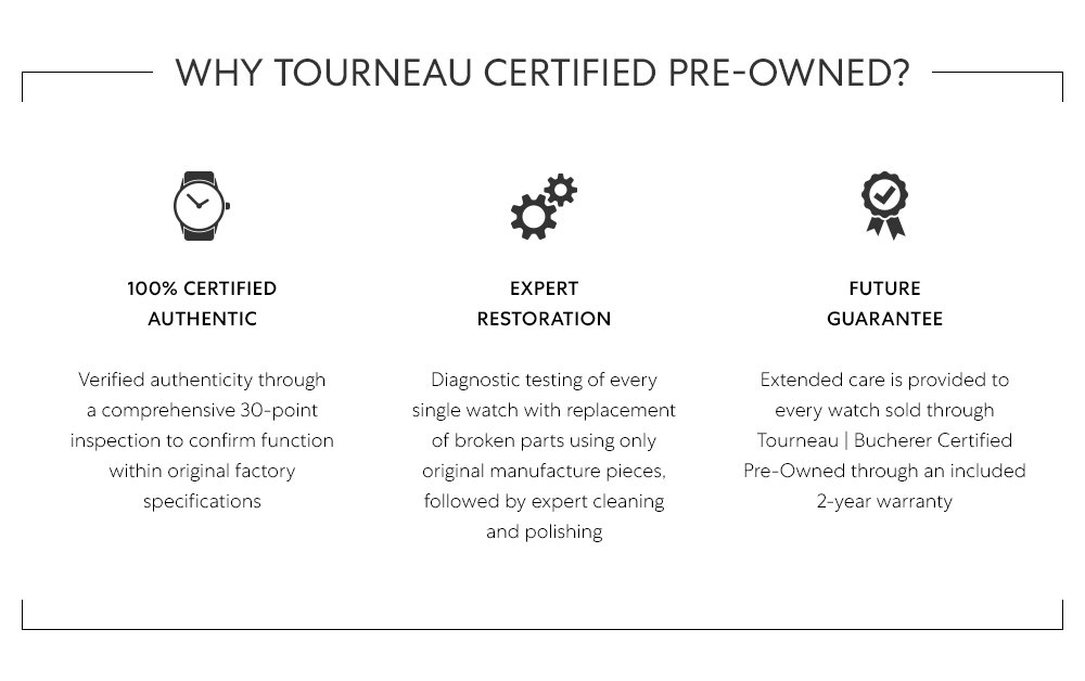 WHY TOURNEAU CERTIFIED PRE-OWNED?