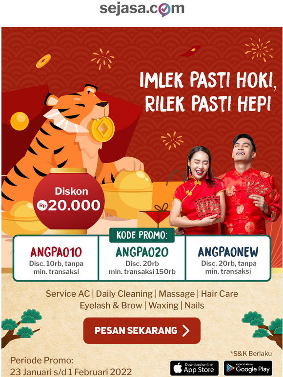Hai -ada diskon spesial untukmu