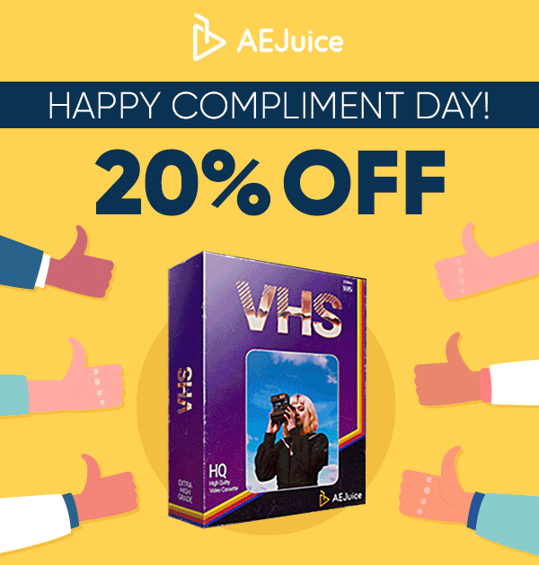 Tomorrow is a Compliment day! (20% off everything for 48 hours)