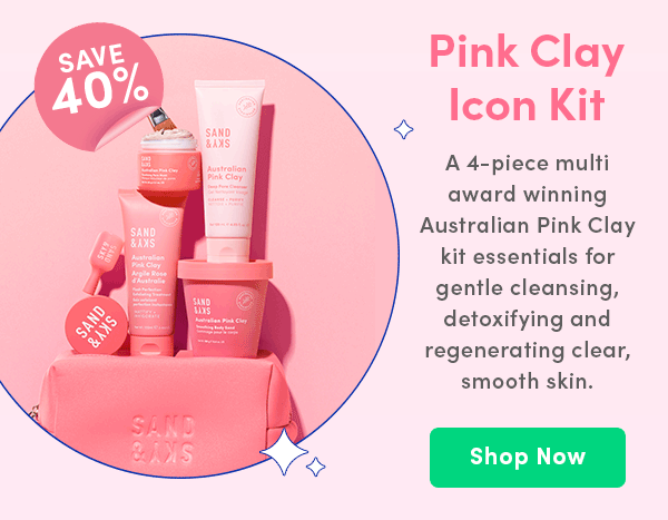 Pink clay icon kit
