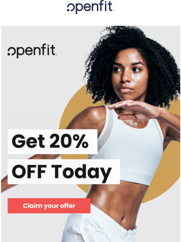 Special Offer: Get 20% Off Everything You Need For Health & Fitness