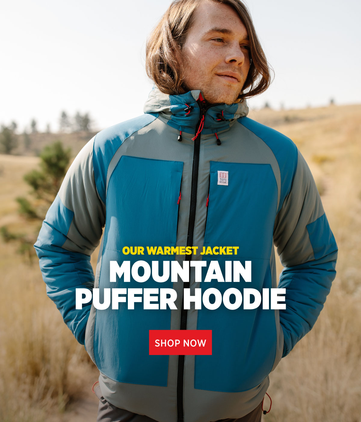 Topo designs hot sale puffer hoodie