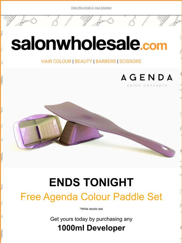 Ends Soon - Free Colour Paddle Set 