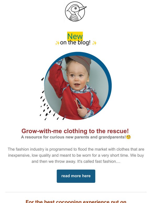 Grow-with-me clothing to the rescue!