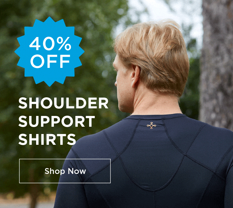 Last Chance! 50% Off on Shoulder Support Shirts at Tommie Copper
