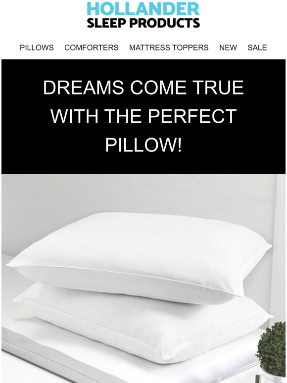 hollander sleep pillows