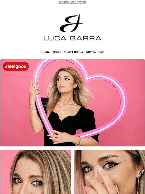 Scopri la collezione San Valentino Luca Barra