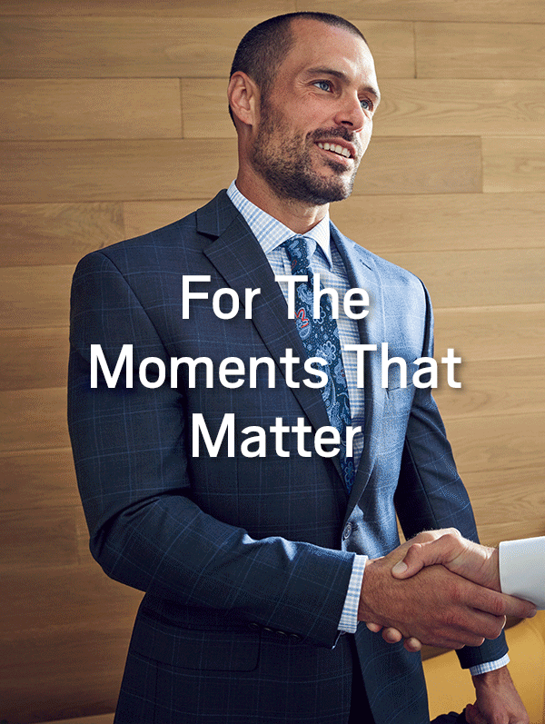 Men's Wearhouse Stylish looks for moments that matter Milled