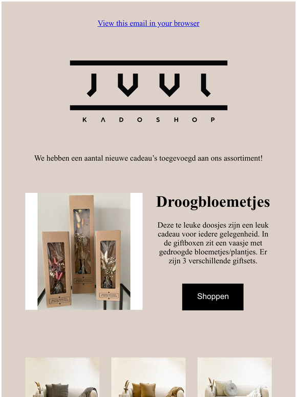 NEW! Er zijn een hoop nieuwe cadeau's toegevoegd 