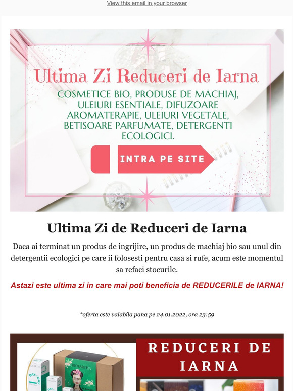 Ultima Zi Reduceri de Iarna