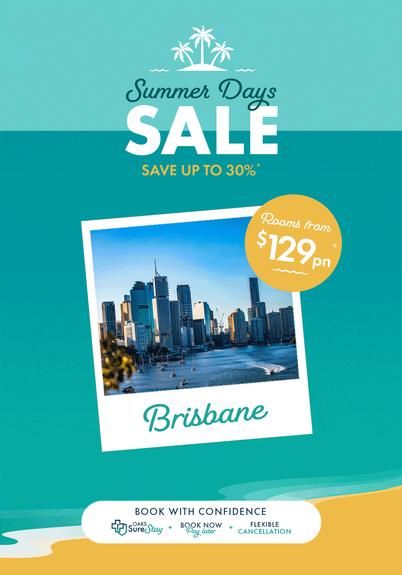 Oaks Hotels & Resorts For 3 days only City locations on sale! Milled