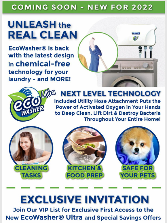 NEW EcoWasher ULTRA