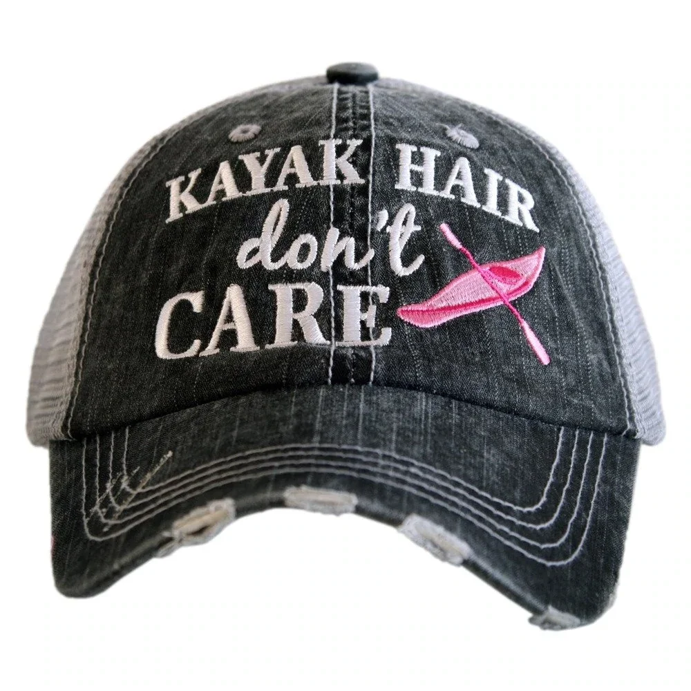 Image of Kayak Hair Don't Care Trucker Hat