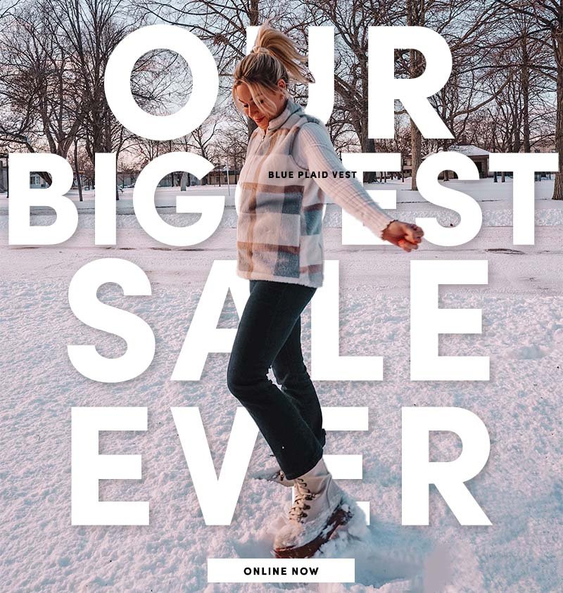 our biggest sale ever online now