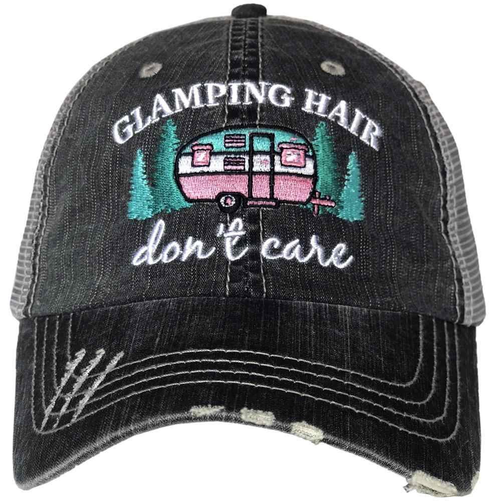 Image of Glamping Hair Don't Care Trucker Hats