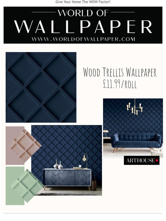Let's see what's new....New arrivals at World of Wallpaper