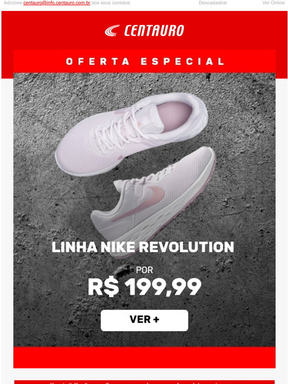 Centauro: R$ 350 OFF em tnis Nike React Miler 2! | Milled