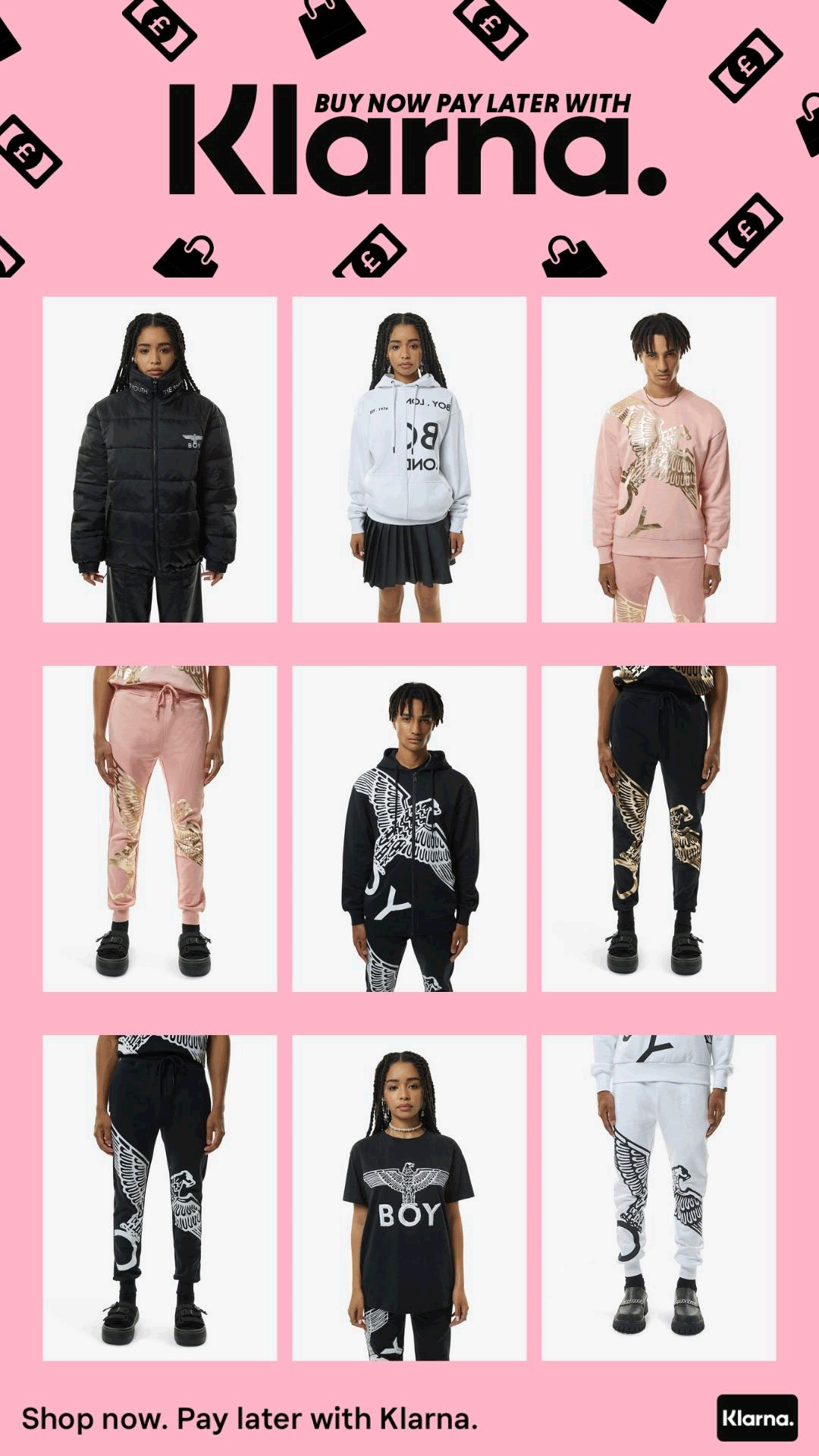 BOY London Shopping made easy Milled