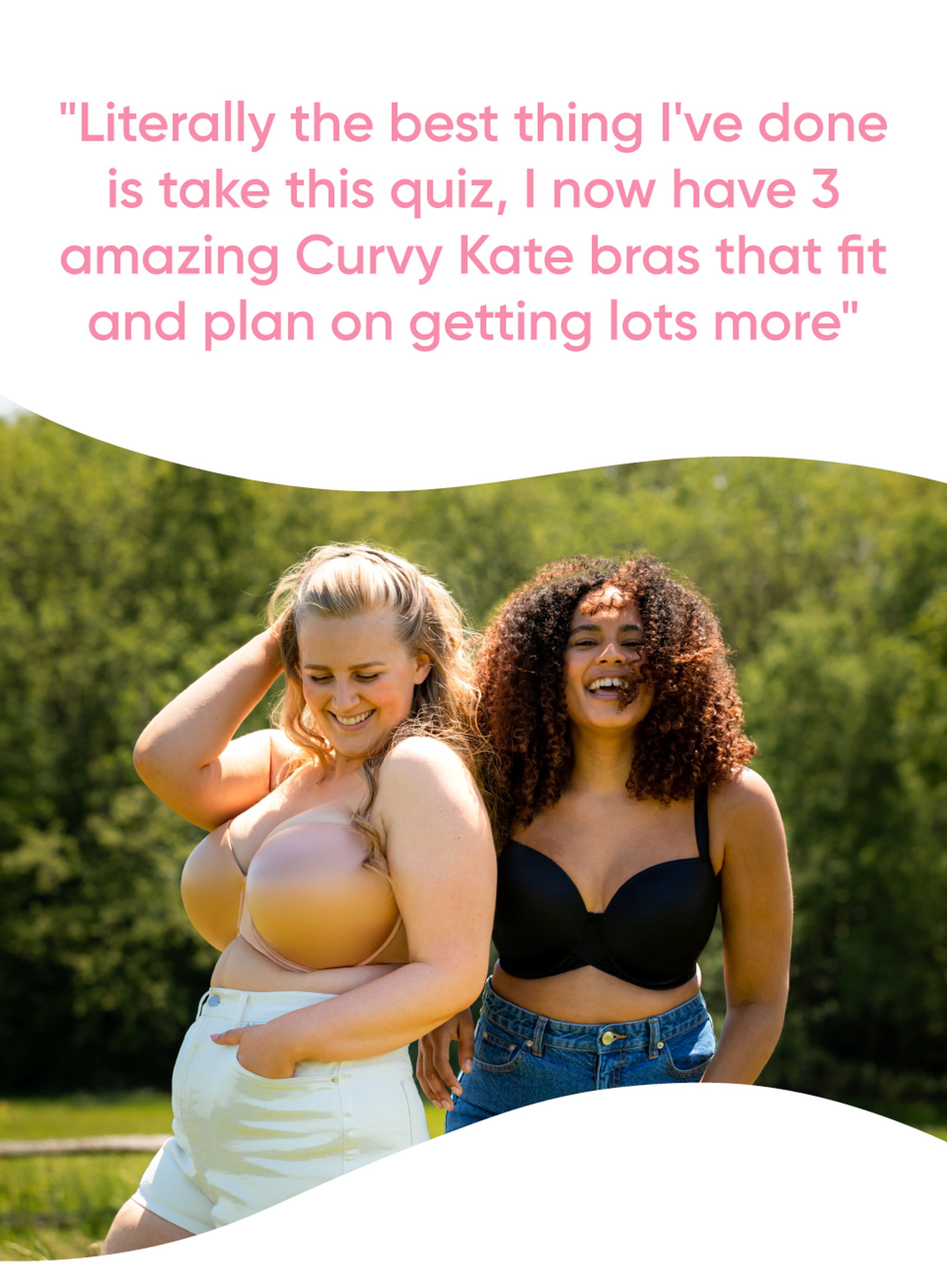 Curvy Kate: Find Out Your Bra Size!