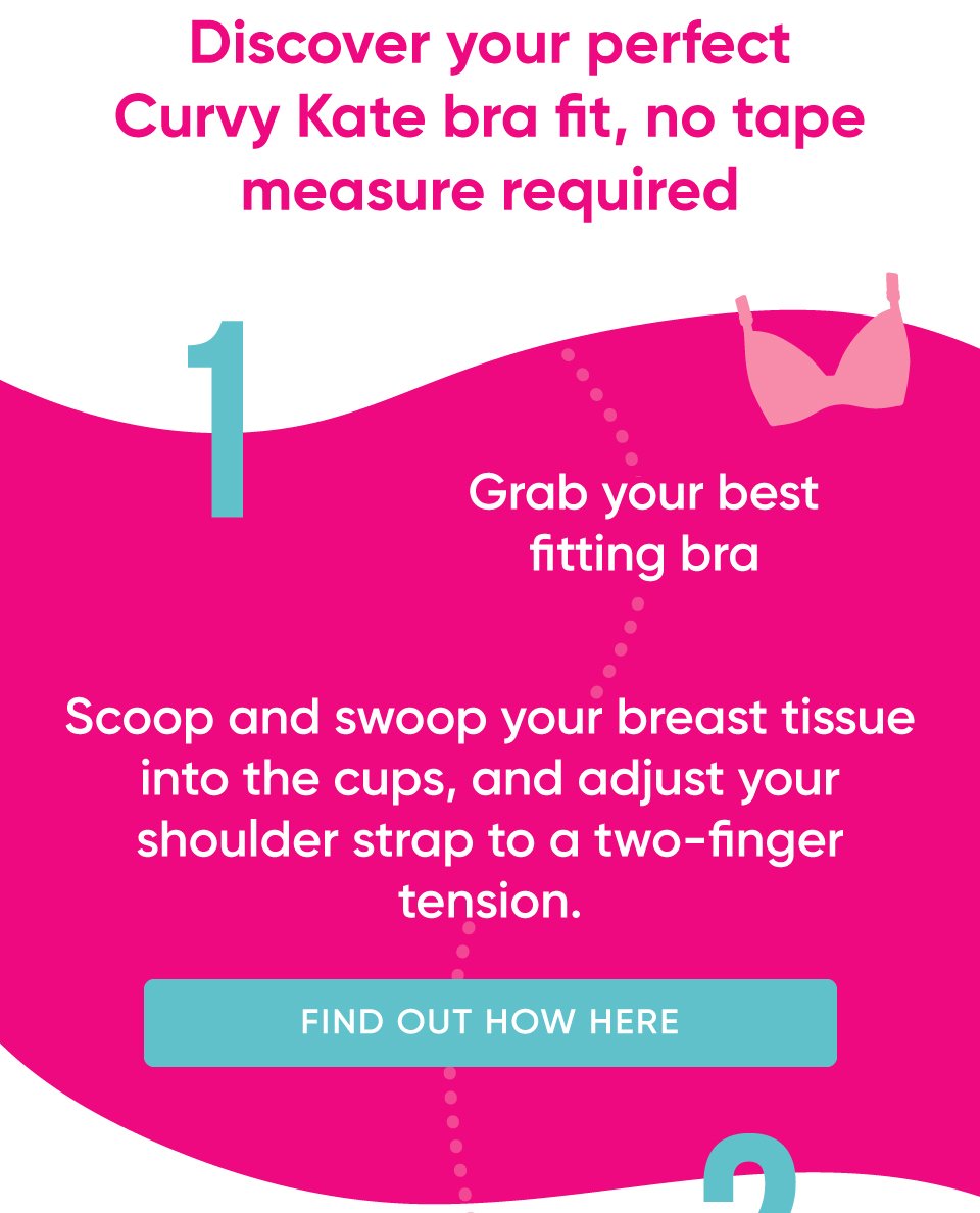 Curvy Kate: Find Out Your Bra Size!
