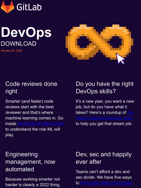DevOps Download: Better code reviews, GitLab 14.7 & more