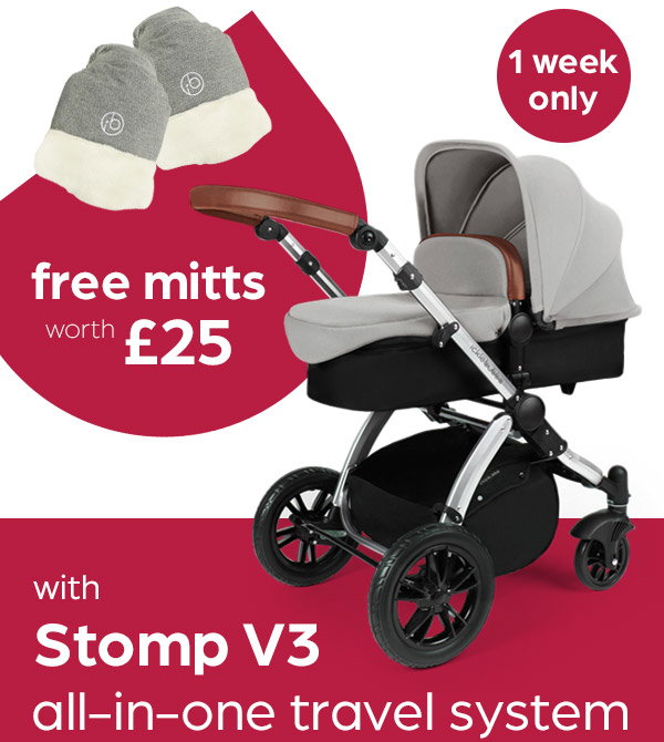 Free mitts worth £25 with the Stomp V3