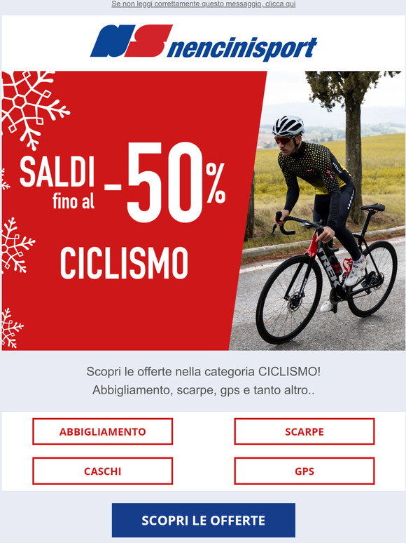 nencini_it: Abbigliamento Ciclismo: SALDI dal -30% | Milled