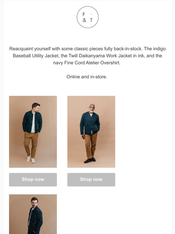 form and thread overshirt