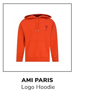 AMI PARIS Logo Hoodie