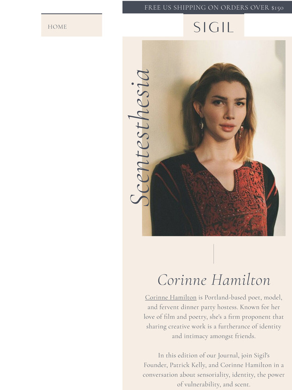 Scentesthesia: Corrine Hamilton