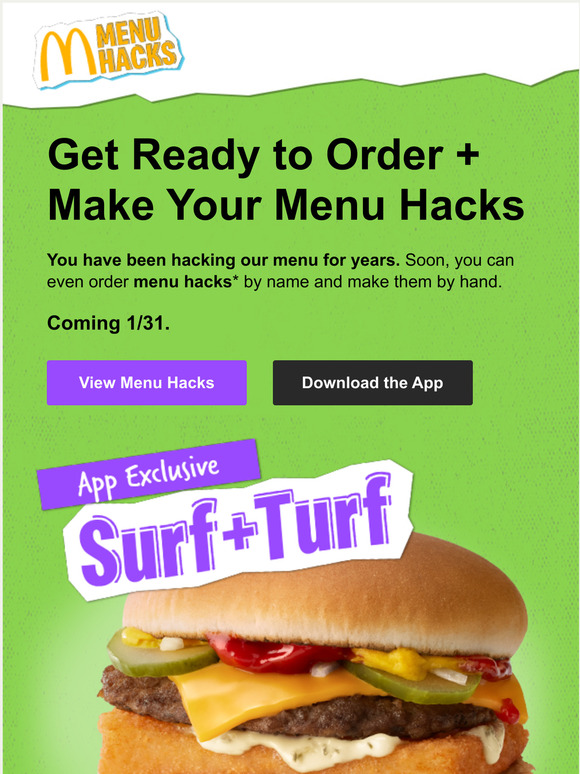 REVIEW: McDonald's Menu Hacks Surf + Turf - The Impulsive Buy