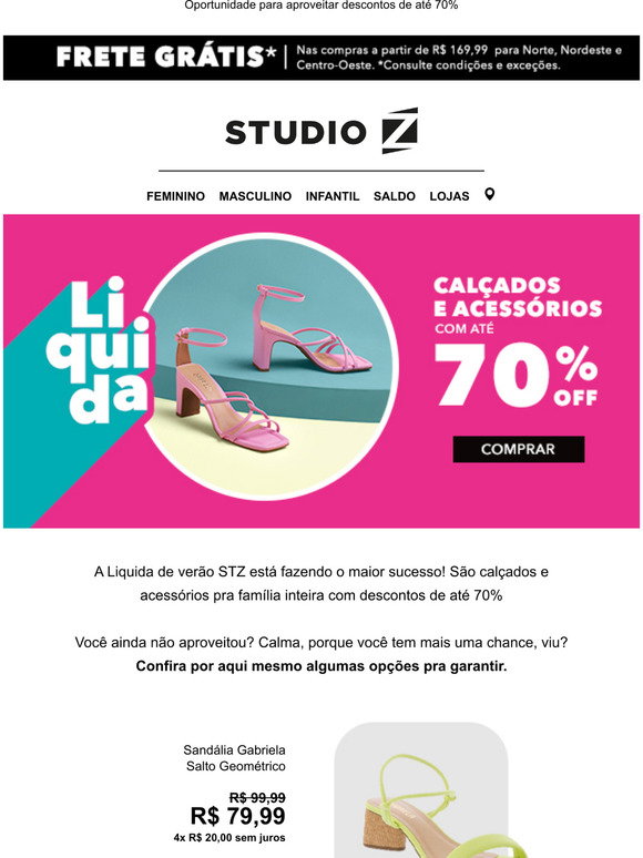 Comprar produtos STZ - Torres Calçados | Melhores Marcas