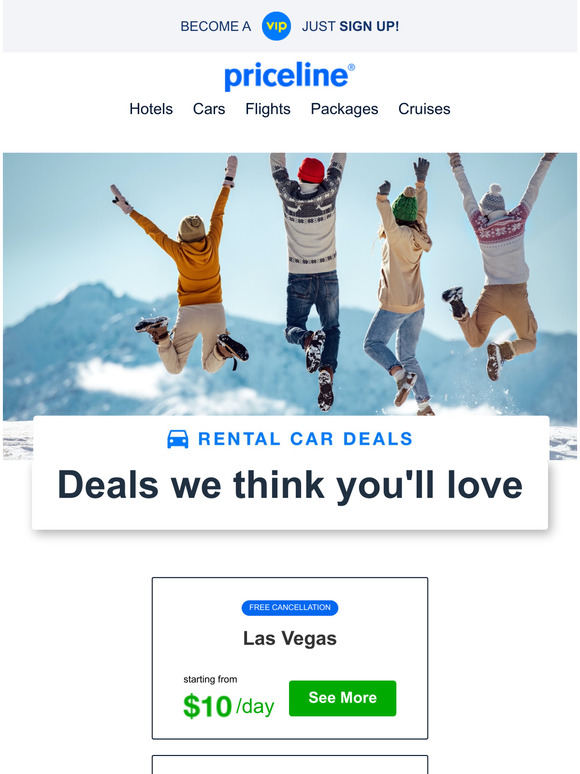 Priceline (Preferred) Rental Car deals enclosed! Get low