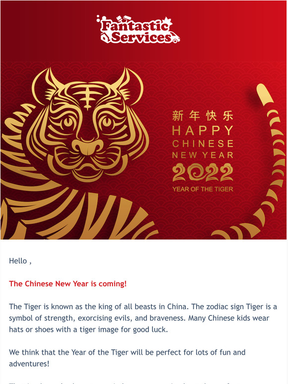 Ready for The Year of the Tiger?