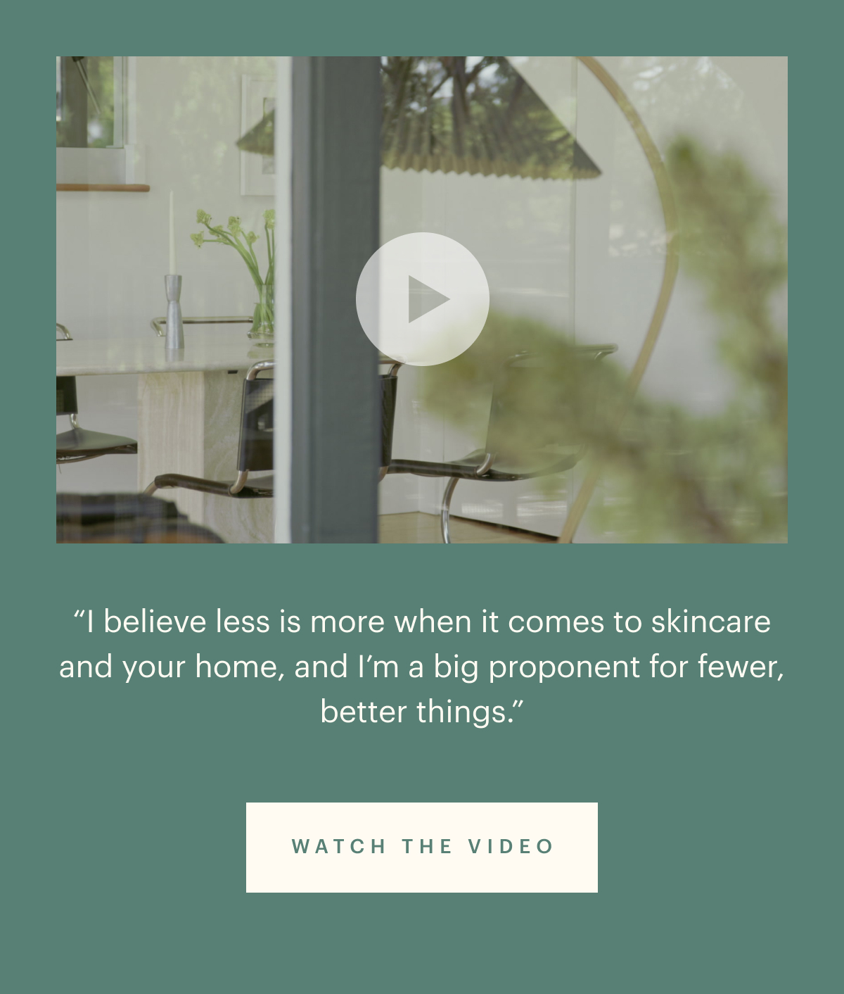 Take a video tour of Neada's space, and learn more about her home buying philosophy.