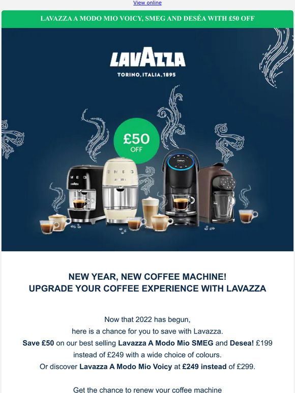 Lavazza UK: Coffee in an instant, with the NEW Prontissimo