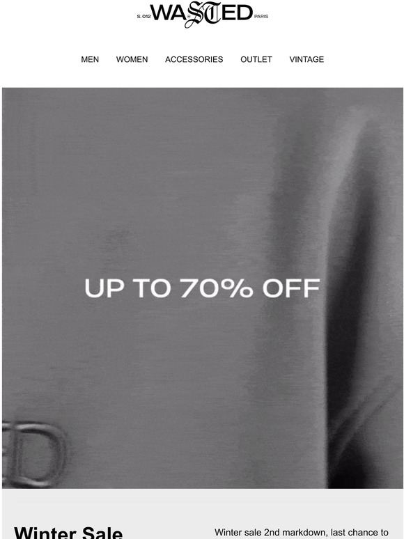 Winter sale - 2nd Markdown