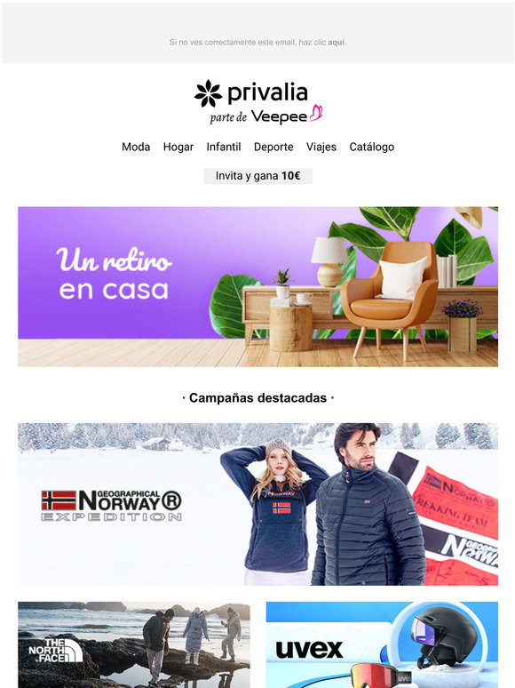 privalia mx cpl: North Wood, Videojuegos, Hugo Boss, Geographical Norway,  Havaianas y ms hoy en Privalia | Milled