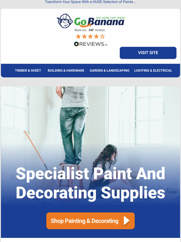  CAUTION Wet Paint and Great Prices...