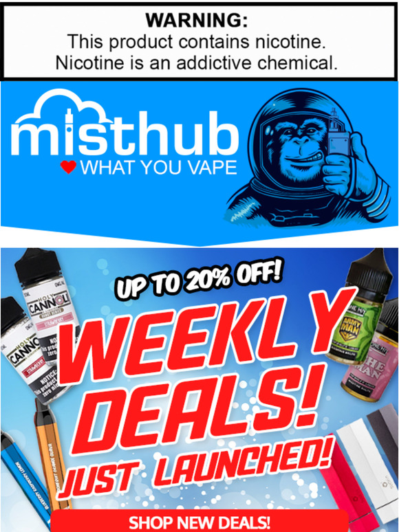  Launching Now - New Weekly Deals!