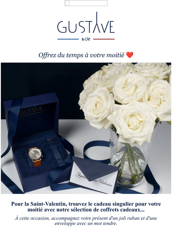 Clbrez la Saint-Valentin avec GUSTAVE & cie !
