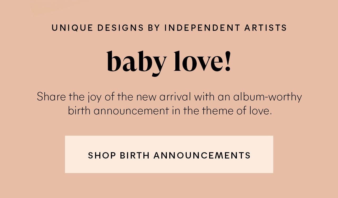 Minted Save 30 on unique birth announcements when you a Minted