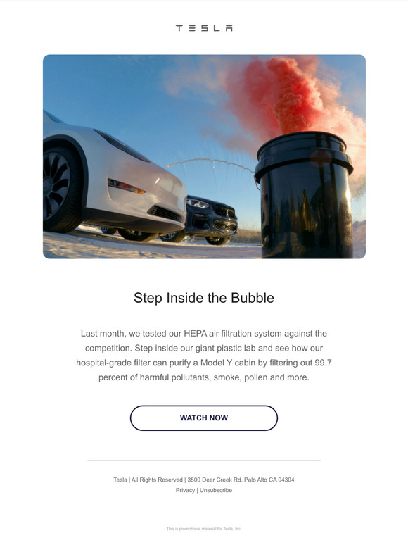 Tesla Motors Watch NowTeslas HospitalGrade Air Filtration Milled
