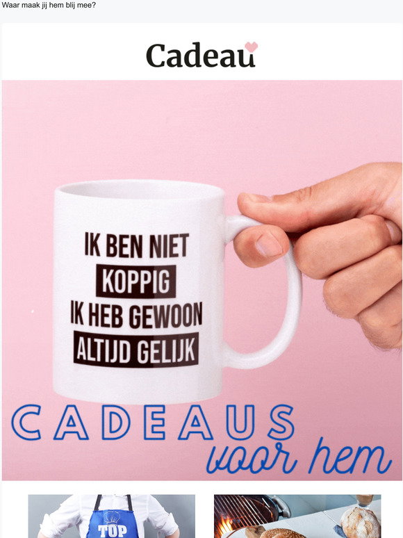 Cadeau: Dit zijn onze leukste cadeaus voor mannen! | Milled